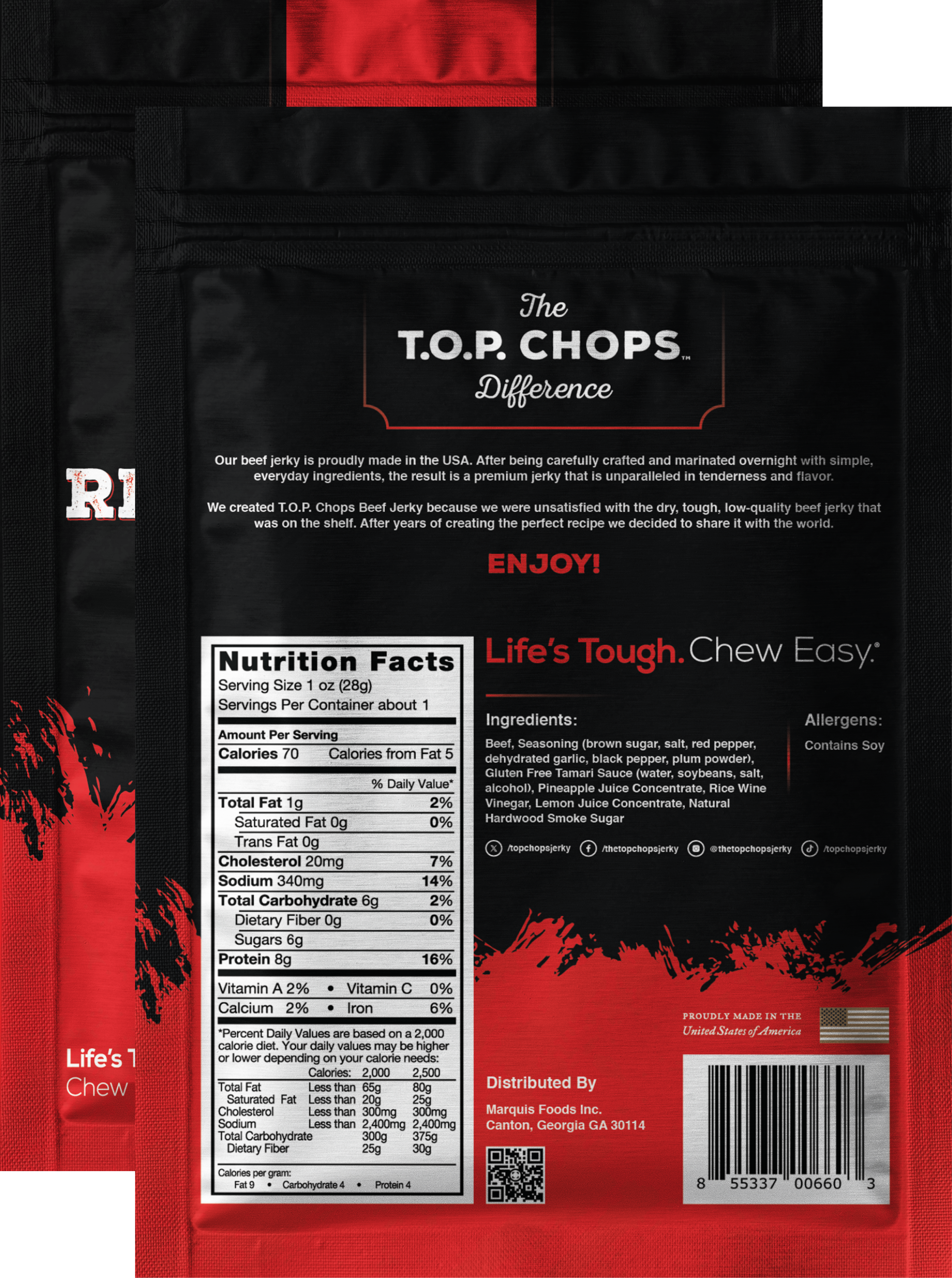 Red Chili Pepper Beef Jerky